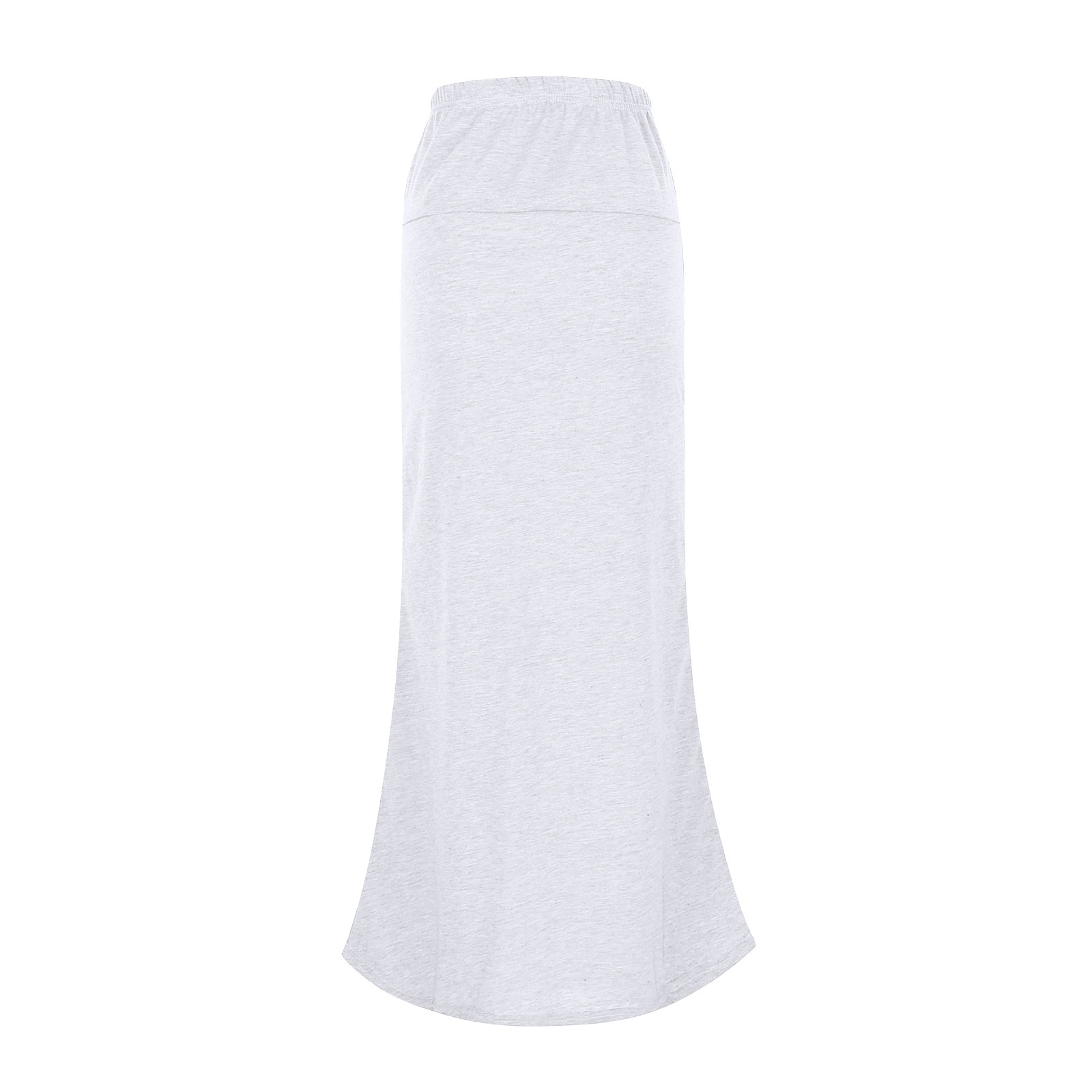 thumbnail image 4 of Falda lápiz ajustada con fruncidos para mujer: cintura alta con banda elástica, ajustada al cuerpo, con fruncidos, largo maxi., 4 of 5